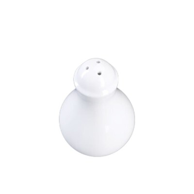 Porcelain Pepper Shaker (White, Food-Grade, CE/EU, Custom Logo)