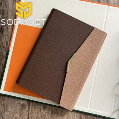 Ring Binder Thermo PU Notebook (SV-09-2023, 6-Ring, Refillable, 17 x 23 cm)