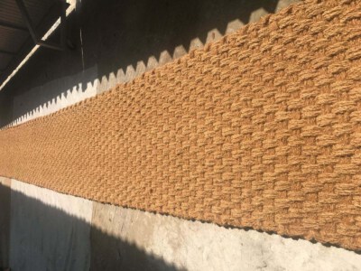 Coconut Coir Mat (Heavy-Duty Natural Coir Flooring Roll, Water-Resistant, 10m Length, 1–2.2m Width)