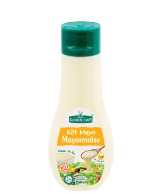 Mayonnaise Sauce (Creamy Egg-Yolk, Soybean Oil-Based, 250ml/500ml)
