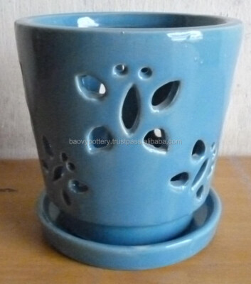 Contemporary Indoor Ceramic Pot Range