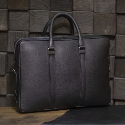 Premium Office Leather Briefcase For Men (Model G823, Fits Up To 16 Inch Laptop)