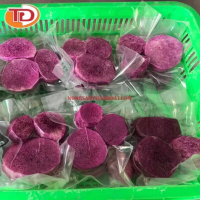 Quick-Frozen Purple Yam Slices