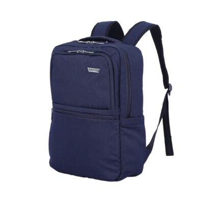 Dual-Compartment Polyester Tote Backpack (Wet Separation, Zipper Closure, Casual)