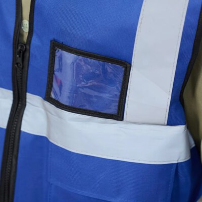 Premium Reflective Safety Vest (ANSI Class 1, High Reflectivity, Ergonomic Fit)