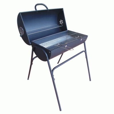 Barrel Charcoal Grill for Outdoor Cooking