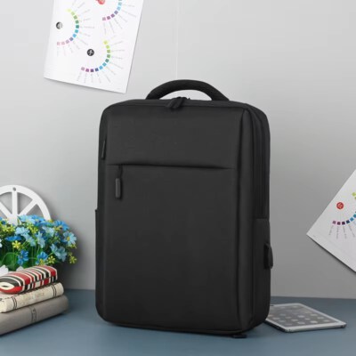 Polyester Laptop Backpack (Zipper Closure, Customizable, Urban Style)