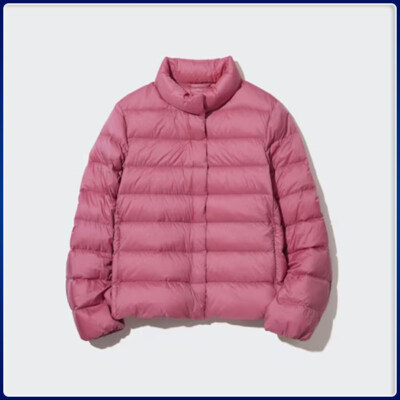 Lightweight Puffer Jacket Stand Collar