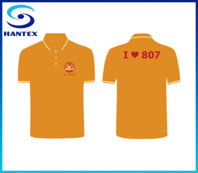 Custom Event Polo Shirt Orange