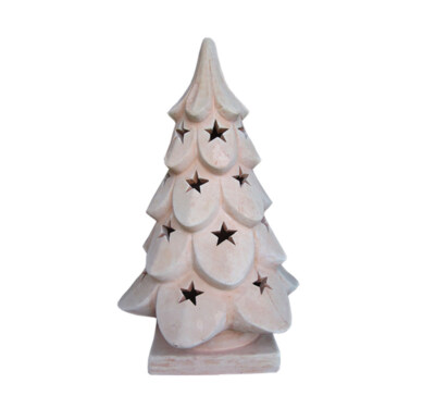 Classic Terracotta Pine Tree Planter Set