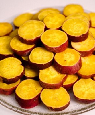 IQF Frozen Sweet Potato Round Slices