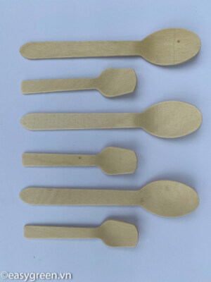 Disposable Wooden Spoon (Natural Wood, Chemical-Free, Export-Grade, 1,000 Pcs/Carton)