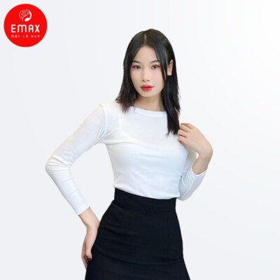 Women’s Thermal Rib Cotton Top (Four-Way Stretch, Wrinkle-Resistant, Colorfast)