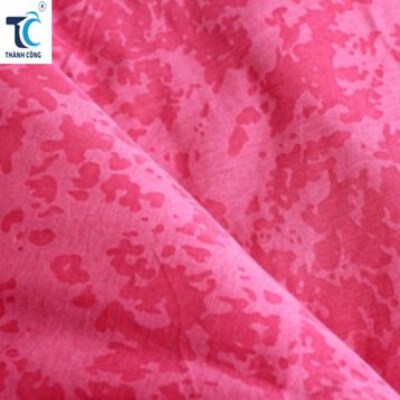 Single Jersey Knit Fabric with Speckled Print (Poly/Cotton)