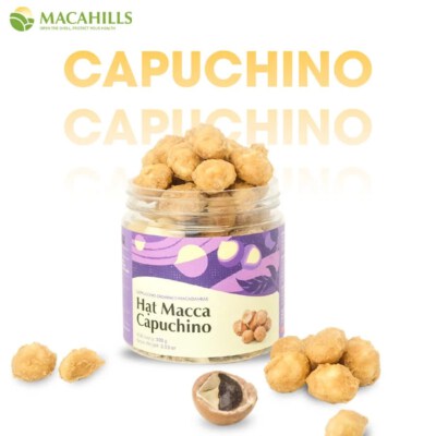 Cappuccino-Flavored Macadamia Nuts
