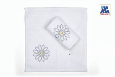 Premium Embroidered Logo Cotton Towel