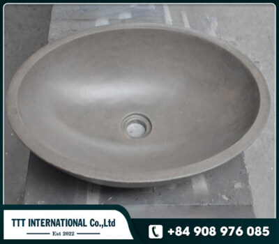 GRC Lightweight Concrete Planter Pot (Modern Shape, Drainage Hole, Outdoor Use).