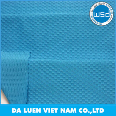 Polyester Spandex Waffle Knit Fabric (90% Polyester / 10% Spandex)