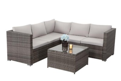 Modern Rattan/Wicker Outdoor & Indoor Chair (Eco-Friendly, Aluminum Frame, Custom Logo)