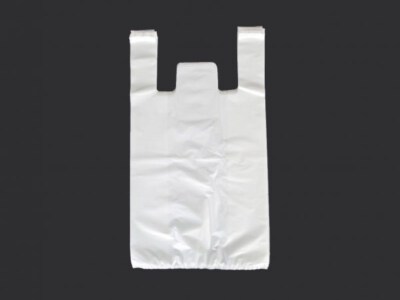 T-Shirt Handle Shopping Bag (HDPE/LDPE/MDPE, Recycled LDPE Option, Up To 4-Color Printing, Custom Size)