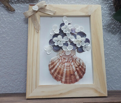 Shell Flower Frame 5