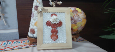 Shell Flower Frame 9