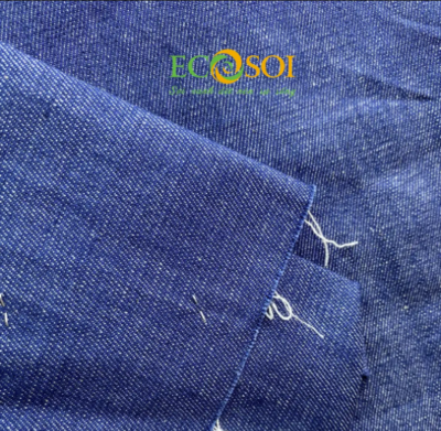 Pineapple Fiber Denim Fabric MD2-Green Textile-ECOSOI