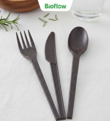 Biodegradable & Compostable Cutlery Set, Bio Coffee Cutlery