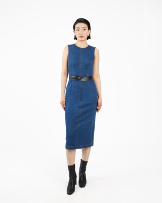 Long Denim Dress An Dat