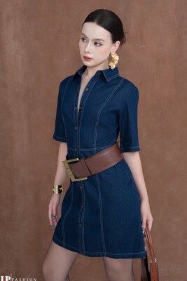 Dark Denim Jean Dress An Dat