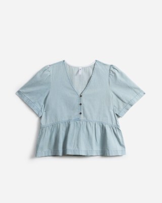 Babydoll Denim Shirt An Dat