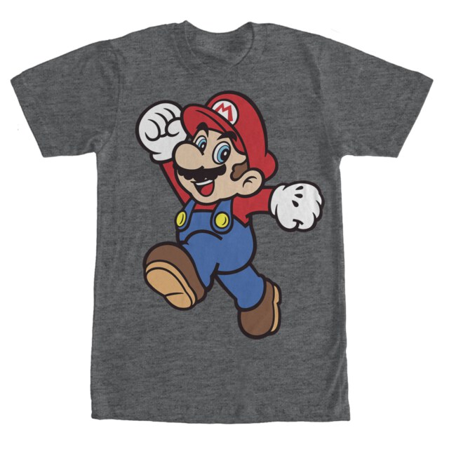 Men's Nintendo     Mario Super Pose  Adult T-Shirt