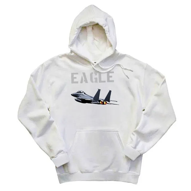 McDonnell Douglas F 15 Eagle Fighter Aircraft Hoodie Mens Aviation Gift Ideas